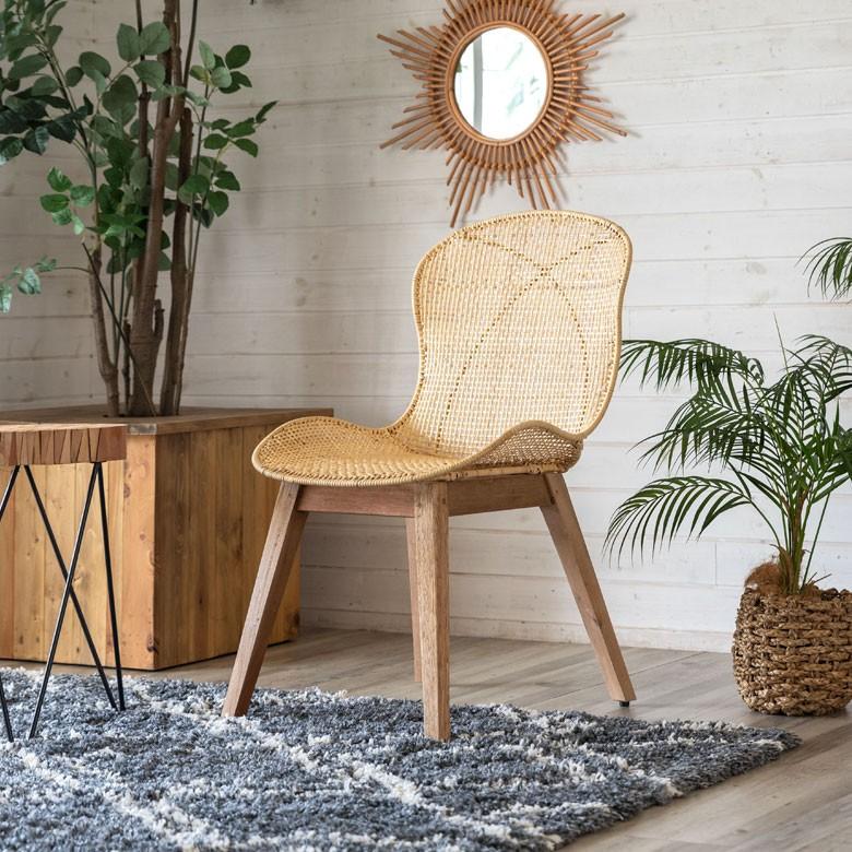 【商品】ラタンチェア 2脚セット ナチュラルウッド 商品】ラタンチェア 2脚セット ナチュラルウッド 商品】ラタンチェア 2