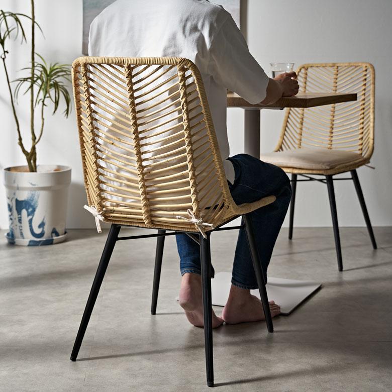 ☆ラタン 籐 お洒落なチェア ローチェア 2脚セット 楽天市場】【最大