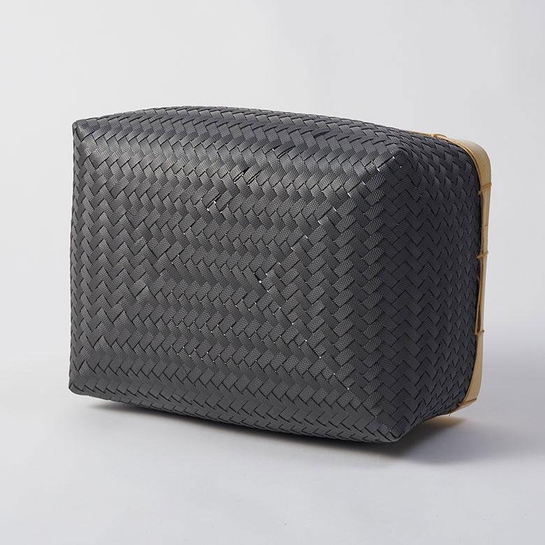 バスケット 3個セット かご 27.6L バンブー 竹 プラスチック ランドリー 収納 洗濯物 荷物 入れ おしゃれ 北欧 雑貨 インテリア リゾート 西海岸 set-14065 | ELEMENTS（インテリア） | 13