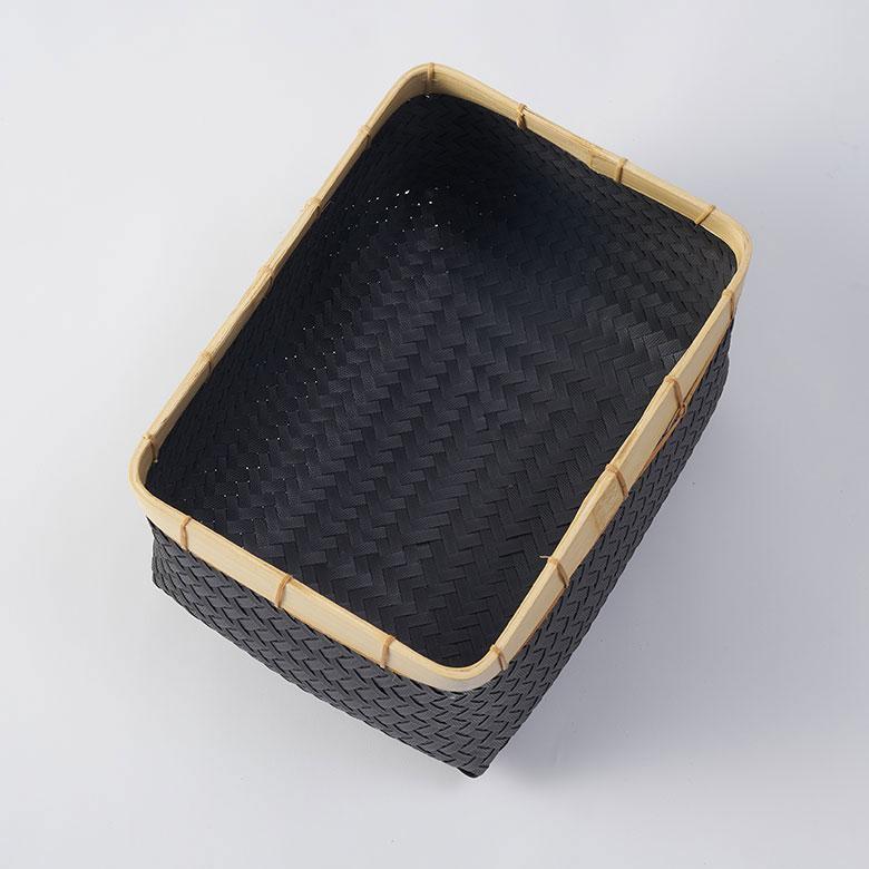 バスケット 3個セット かご 27.6L バンブー 竹 プラスチック ランドリー 収納 洗濯物 荷物 入れ おしゃれ 北欧 雑貨 インテリア リゾート 西海岸 set-14065 | ELEMENTS（インテリア） | 14