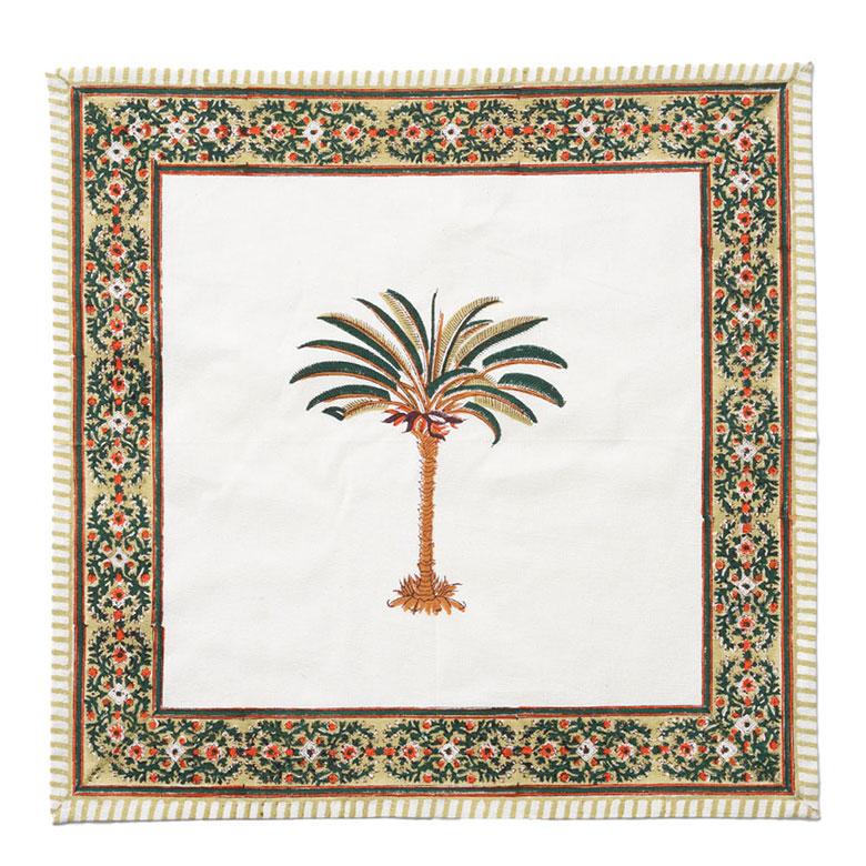 テーブル ナプキン 2枚 セット ナフキン コットン 綿 1 ブロック プリント お弁当 メール便対応 おしゃれ 北欧 リゾート 雑貨 インテリア 西海岸 set-2-34638 | ELEMENTS（インテリア） | 17