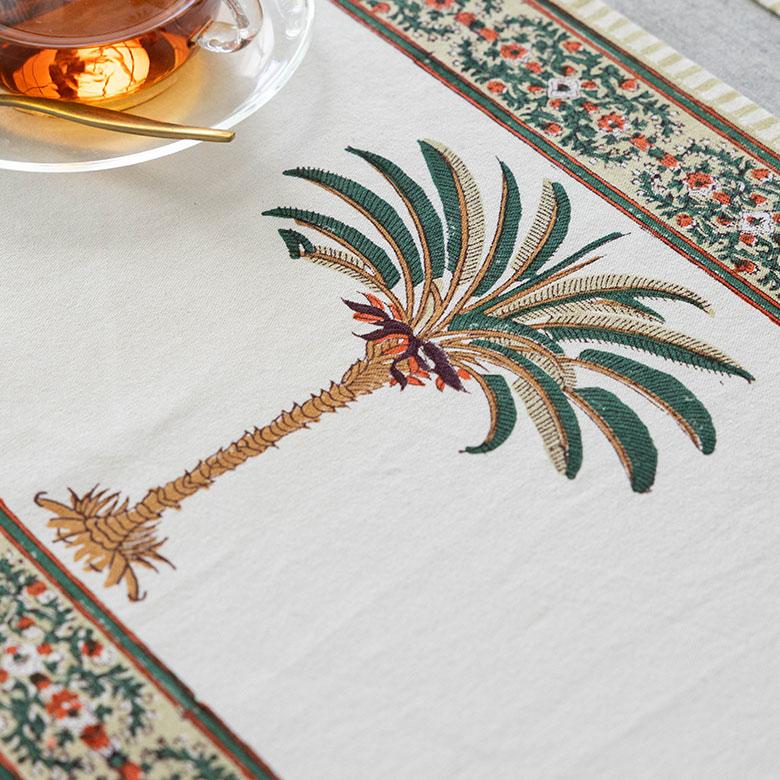 ELEMENTS ランチョン マット 4枚セット プレース プレイス コットン 綿