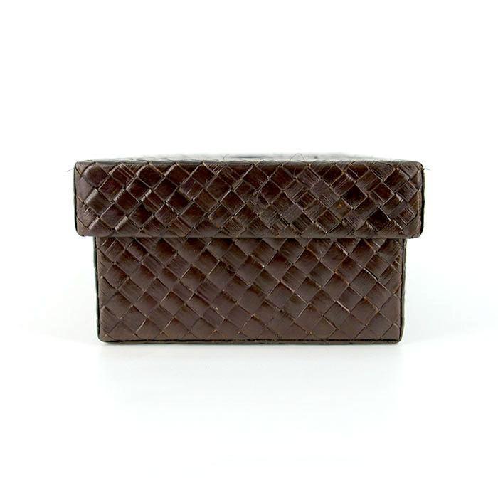 【2個セット】ティッシュケース おしゃれ ティッシュカバー ティッシュケースカバー アジアン パンダン製 ブラウン アジアン雑貨 エスニック set-8401 | ブランド登録なし | 08