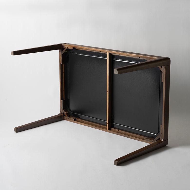 ダイニング テーブル 2人 4人 用 幅 138cm 高さ 72cm ストーン 風 コンクリート 調 リビング モダン ホテル ライク 店舗 ディスプレイ 什器 set-84310 | ELEMENTS（インテリア） | 18