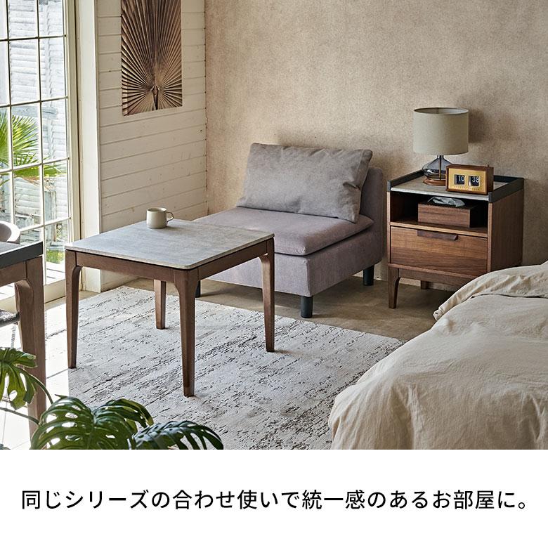 ダイニング テーブル 2人 4人 用 幅 138cm 高さ 72cm ストーン 風 コンクリート 調 リビング モダン ホテル ライク 店舗 ディスプレイ 什器 set-84310 | ELEMENTS（インテリア） | 10