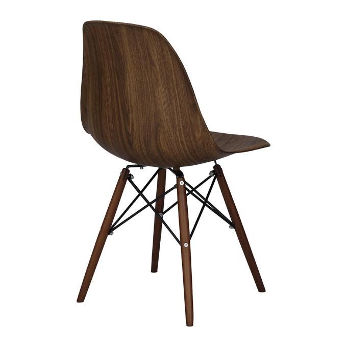 チェア ２脚セット 天然木 ダイニングチェア 椅子 一人掛け 食卓 シンプル ウォールナット イームズ風 インテリア おしゃれ set-91243 | ELEMENTS（インテリア） | 08