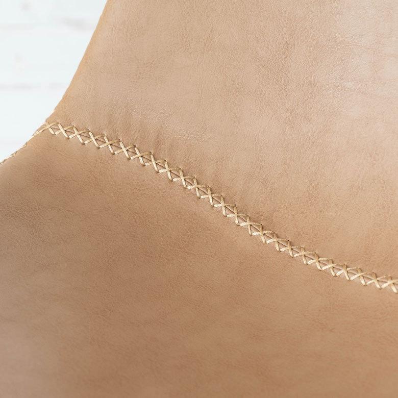 チェア 2脚セット スチール 座面高 45cm ダイニングチェア イス いす 椅子 レザー調 アイアン 革 合成皮革 シンプル ミッドセンチュリー 北欧 1人掛け set-91482 | ELEMENTS（インテリア） | 14