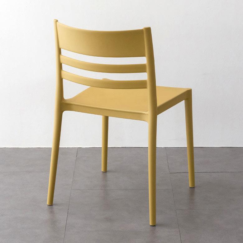 チェア 4脚セット ダイニングチェア スタッキング シンプル 北欧 おしゃれ かわいい ミッドセンチュリー 在宅勤務 カフェ set-91525 | ELEMENTS（インテリア） | 19