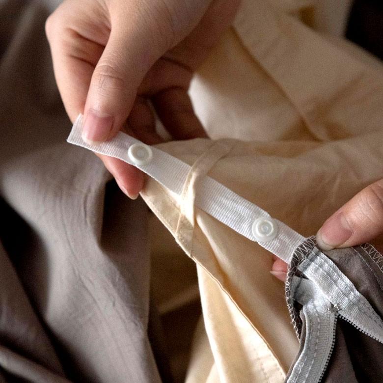 布団カバー 3点セット 日本製 綿100％ シングル ベッドタイプ Sol Mane 掛け布団カバー ボックスシーツ ピローケース 無地 5色展開 set-94803 | ELEMENTS（インテリア） | 17