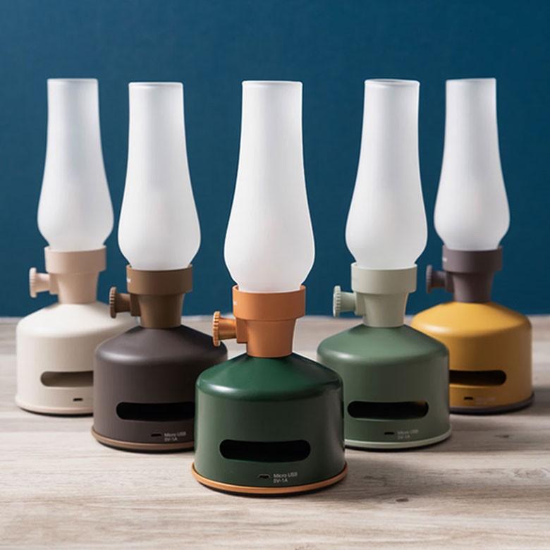 LED ランタンスピーカー クリアガラス フロストガラス セット Bluetoothスピーカー 7色 set-98800 | ブランド登録なし | 08