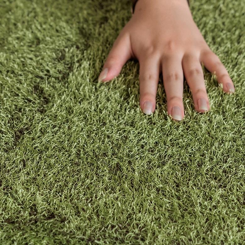 ジョイント マット 芝生 風 人工芝 EVA グリーン 18枚 大判 フロア ホット カーペット 対応 おしゃれ ナチュラル 防音 衝撃吸収 インテリア 北欧 set-99098 | ELEMENTS（インテリア） | 02