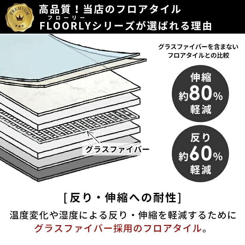 フロアタイル 置くだけ 木目 2畳 24枚 フロアマット リフォーム 床材 床 シート 賃貸 フローリング おしゃれ 北欧 リゾート 雑貨 インテリア 西海岸 set24-85003 | ELEMENTS（インテリア） | 04