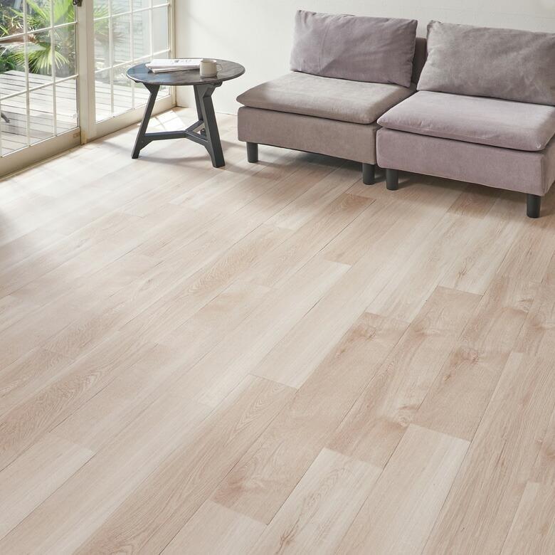 フロアタイル 置くだけ 木目 4畳 48枚 フロアマット リフォーム 床材 床 シート 賃貸 フローリング おしゃれ 北欧 リゾート 雑貨 インテリア 西海岸 set48-85003 | ELEMENTS（インテリア） | 20