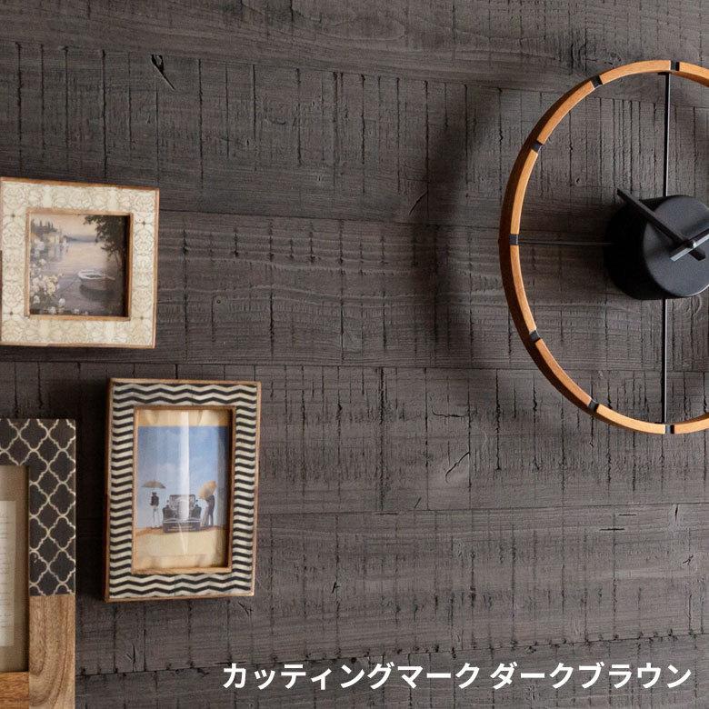 ウッドタイル 壁 板 シール 内装 壁材 ウッドパネル 5組セット 木材 木製 木 インテリア 模様替え DIY ウォール パネル 壁面 貼る テープ 粘着 北欧  set5-83220 | ELEMENTS（インテリア） | 27