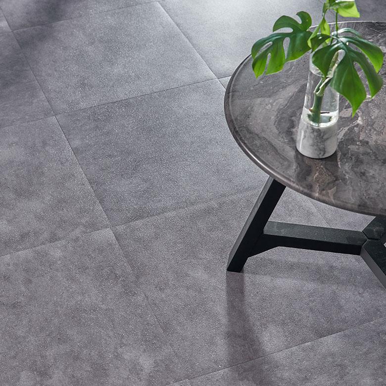 貼るだけ フロアタイル 大理石 1畳 フロアマット フローリング 床材 シール式 フロアシート 8枚 薄型 簡単 石目 おしゃれ 北欧 インテリア 西海岸 set8-85002 | ELEMENTS（インテリア） | 06