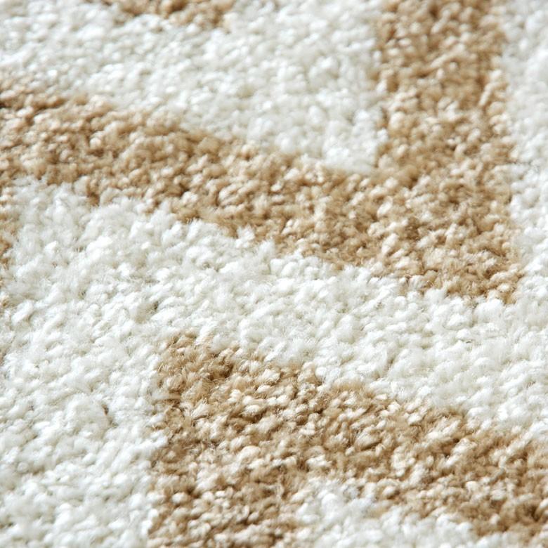 ラグマット シェブロン柄 キッチンマット おしゃれ 玄関マット 約200cmx250cm カーペット ラグカーペット 長方形 ラグ 絨毯 ブラック ベージュ sf-eg830 | ブランド登録なし | 10