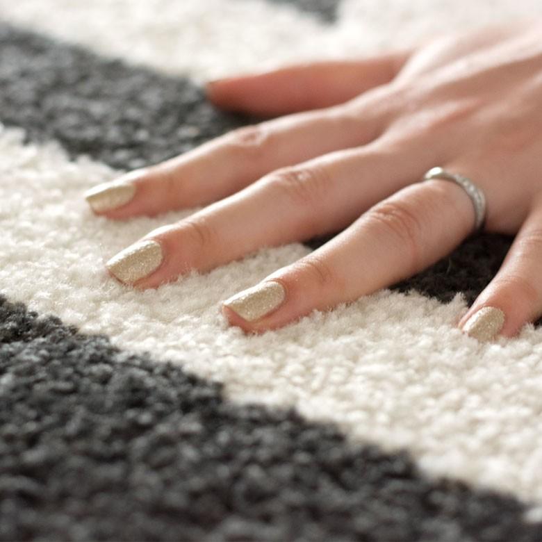 ラグマット シェブロン柄 キッチンマット おしゃれ 玄関マット 約200cmx250cm カーペット ラグカーペット 長方形 ラグ 絨毯 ブラック ベージュ sf-eg830 | ブランド登録なし | 04