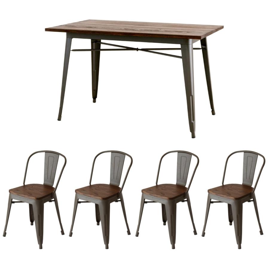 ダイニングテーブルセット 5点セット ダイニングセット 5人用 テーブル チェア セット 天然木 5人掛け ダイニング ダイニングチェア 4脚セット smith-set5 | ELEMENTS（インテリア） | 19