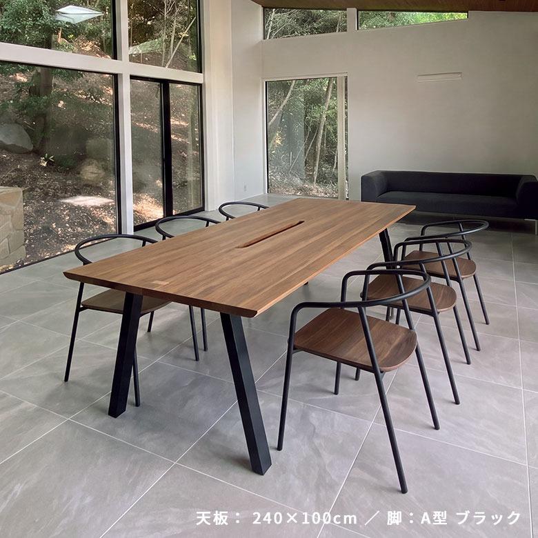 ダイニングテーブル 天板と脚が選べる 4人掛け 6人掛け ナチュラル ブラック 台形脚 X脚 A脚 バタフライ おしゃれ 北欧 木製 木 ウッド ヘマラ stc-1436 | ELEMENTS（インテリア） | 06
