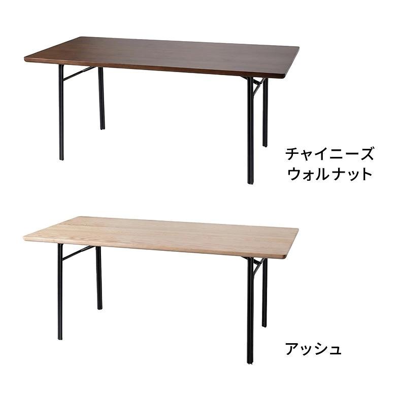 ダイニングテーブル 幅180cm 高さ75cm 天然木 スチール脚 4人 6人 大きめ 長方形 机 つくえ キッチンテーブル 食卓 木製 ミッドセンチュリー 西海岸 stc-672 | ELEMENTS（インテリア） | 08