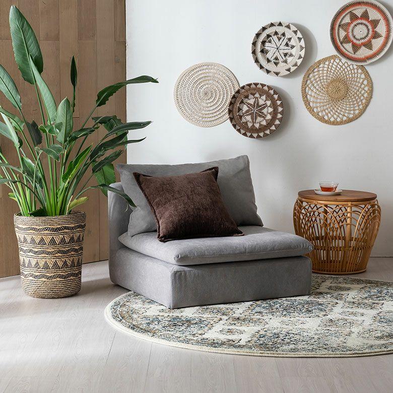 ソファー 一人掛け 2台セット コンパクト 座面が広い ソファ 一人用 2way 脚付き 連結ソファ 肘なし ロー おしゃれ 北欧 リゾート インテリア 西海岸 stc-70119 | ELEMENTS（インテリア） | 15