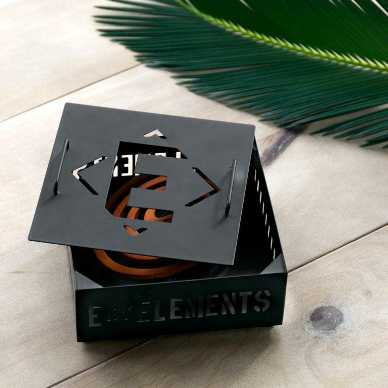 2個セット 蚊取り線香立て 蚊取り線香ホルダー 蚊取り線香入れ ミリタリー風 スチール製 蚊遣り おしゃれ 蚊取り線香 蚊やり 香炉 カバー stc2- 667 | ELEMENTS（インテリア） | 18