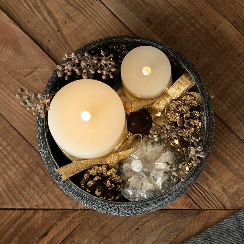 2個セット トレイ 小物入れ 蚊取り線香入れ キャンドルホルダー デコレーショントレイ アラベスク エスニック ポット インテリア stc2-67030 | ELEMENTS（インテリア） | 20