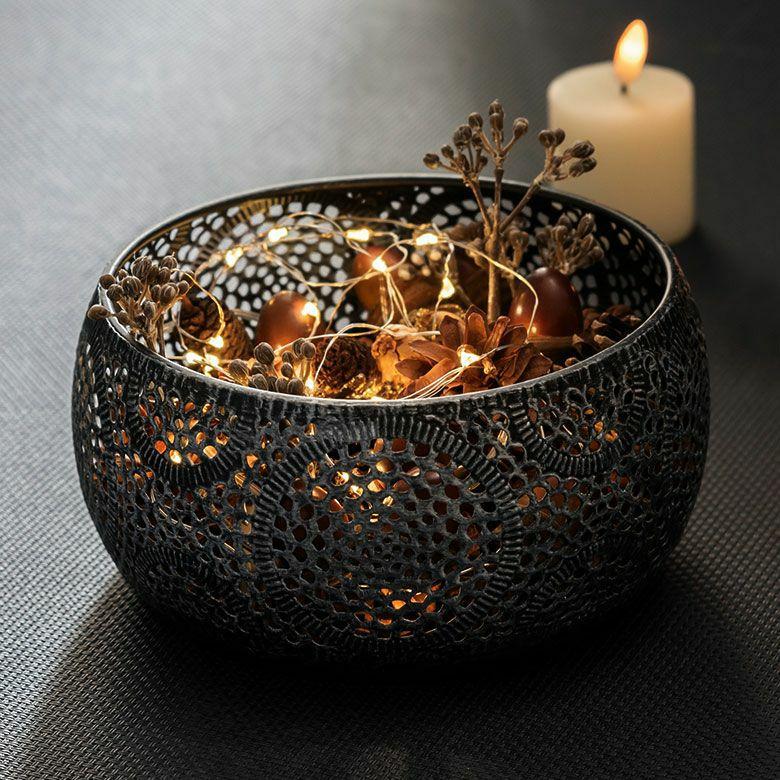 2個セット トレイ 小物入れ 蚊取り線香入れ キャンドルホルダー デコレーショントレイ アラベスク エスニック ポット インテリア stc2-67030 | ELEMENTS（インテリア） | 11