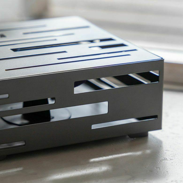 2個セット 蚊取り線香 入れ スクエア型 ス リットデザイン 幾何柄 スチール 製 蚊遣り ホルダー かやり 蚊やり アウトドア おしゃれ 西海岸 男前 stc2-67118 | ELEMENTS（インテリア） | 12