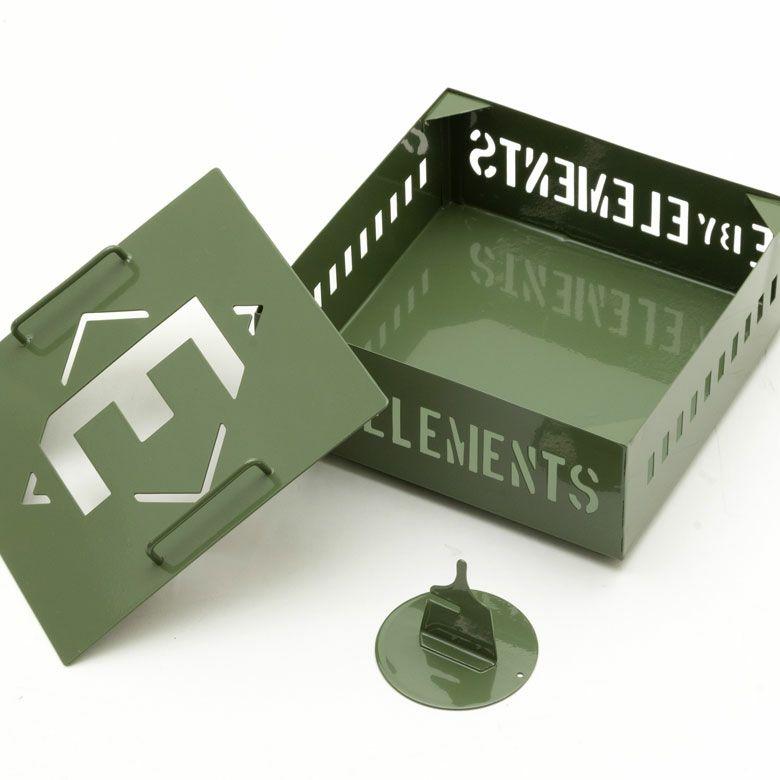 3個セット 蚊取り線香立て 蚊取り線香ホルダー 蚊取り線香入れ ミリタリー風 スチール製 蚊遣り おしゃれ 蚊取り線香 蚊やり 香炉 カバー stc3- 667 | ELEMENTS（インテリア） | 16