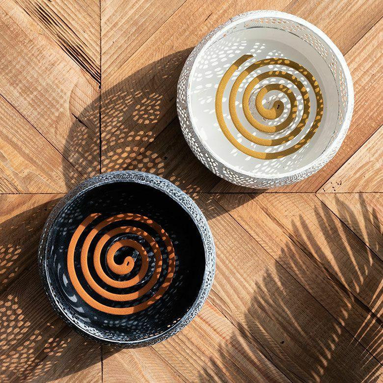 3個セット トレイ 小物入れ 蚊取り線香入れ キャンドルホルダー デコレーショントレイ アラベスク エスニック ポット インテリア stc3-67030 | ELEMENTS（インテリア） | 04