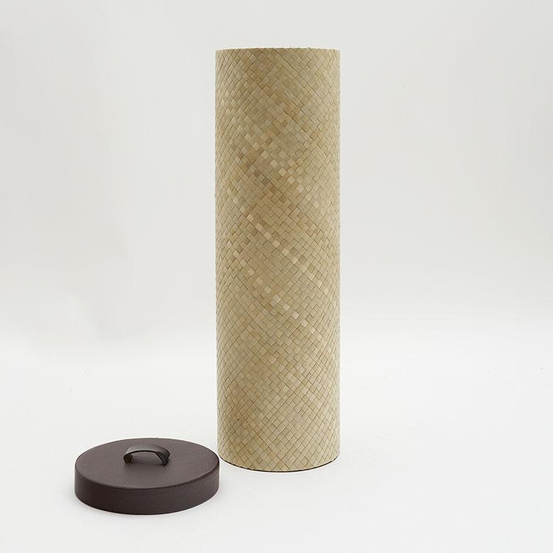 パンダン トイレットペーパー ケース ラウンド型 収納 ボックス ホルダー アジアン モダン バリ t-1170 | ブランド登録なし | 08