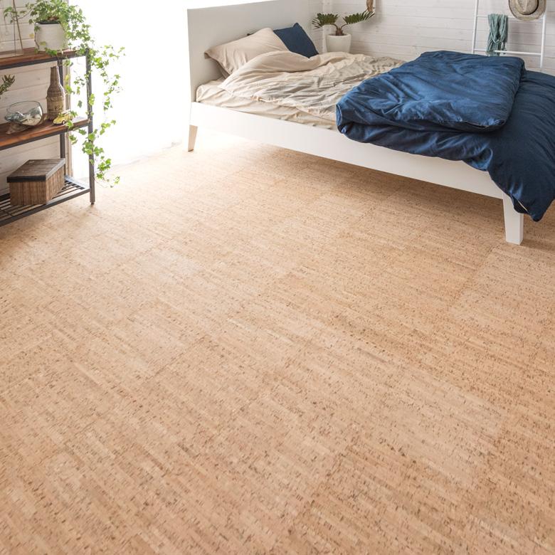 コルクマット ジョイントマット 30cm 36枚 約 2畳 コルクタイル プレイマット 防音マット 高品質 グリッドデザイン バルク tw82010 | ブランド登録なし | 16