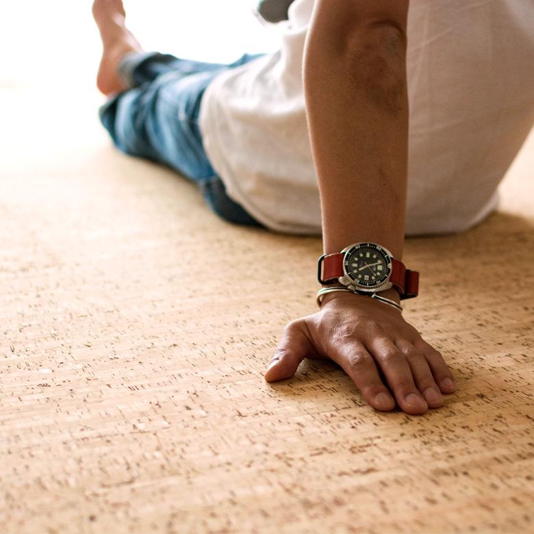 コルクマット ジョイントマット 30cm 36枚 約 2畳 コルクタイル プレイマット 防音マット 高品質 グリッドデザイン バルク tw82010 | ブランド登録なし | 04