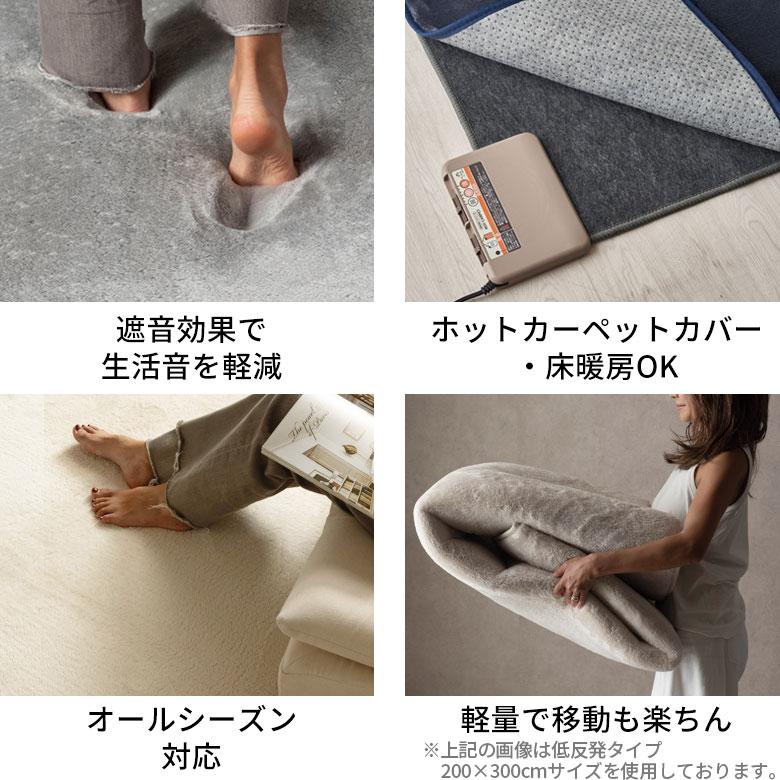 ラグ カーペット 軽量 2畳 3畳 190×240 撥水 抗菌 防臭 ウレタン ラグマット オールシーズン 絨毯 おしゃれ 北欧 リゾート インテリア 西海岸 U180-190×240_14