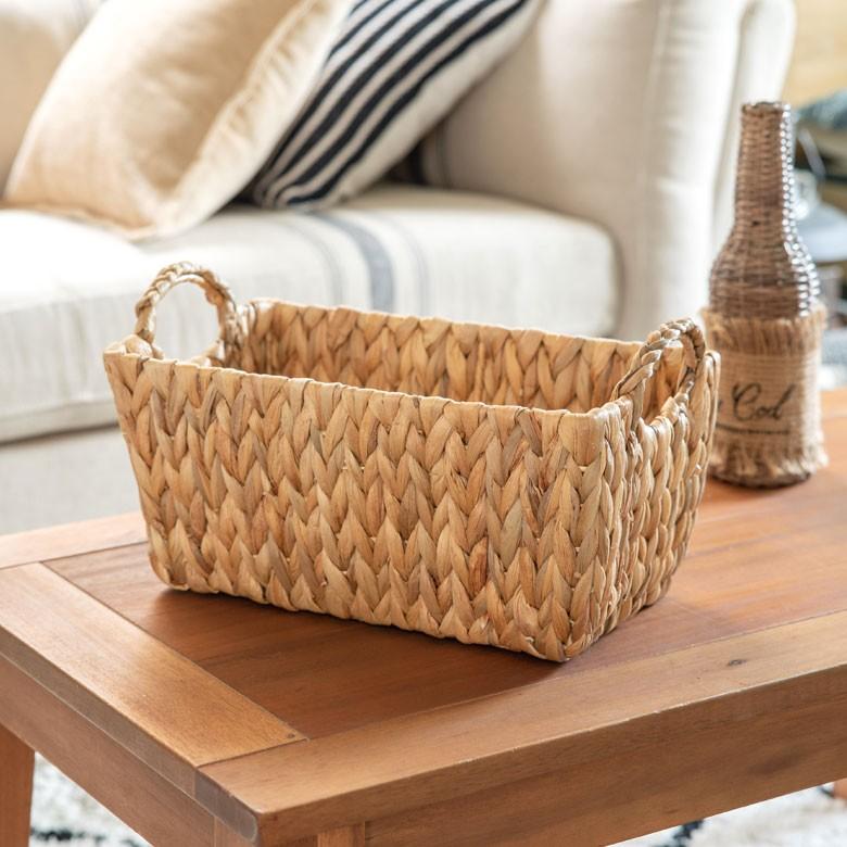 ELEMENTS かごバスケット バスケット 収納かご 収納 持ち手付き かご