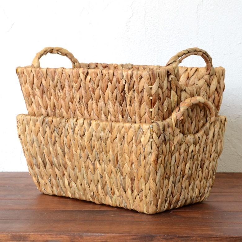 ELEMENTS かごバスケット バスケット 収納かご 収納 持ち手付き かご