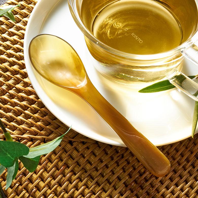 キャトルホーンで出来たベトナム製ミニスプーン アジア工房 VN50361 | ブランド登録なし