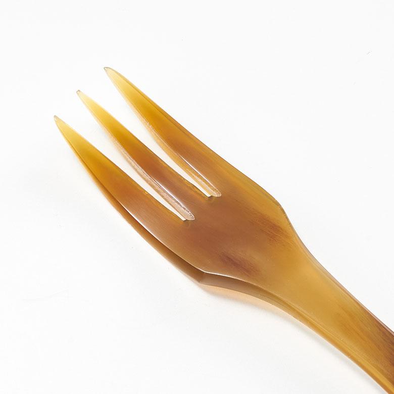 キャトルホーンで出来たデザートフォーク アジア工房 VN50367 | ブランド登録なし | 16