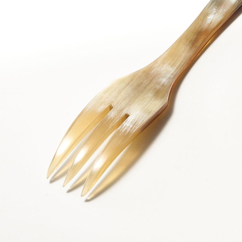 キャトルホーンで出来たデザートフォーク アジア工房 VN50367 | ブランド登録なし | 19