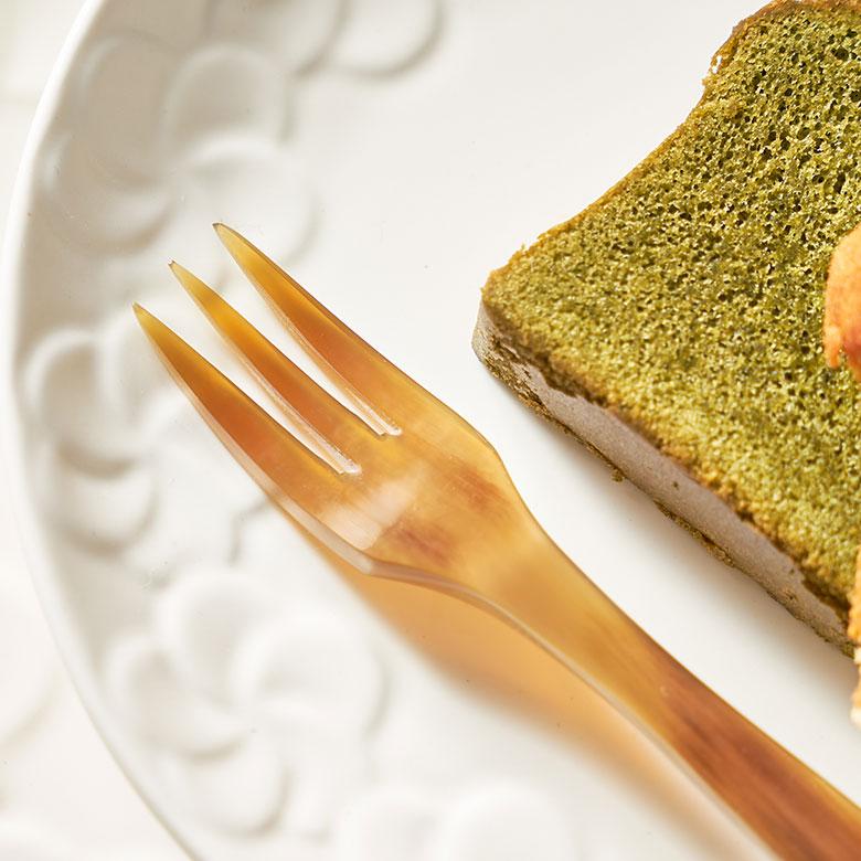 キャトルホーンで出来たデザートフォーク アジア工房 VN50367 | ブランド登録なし | 02