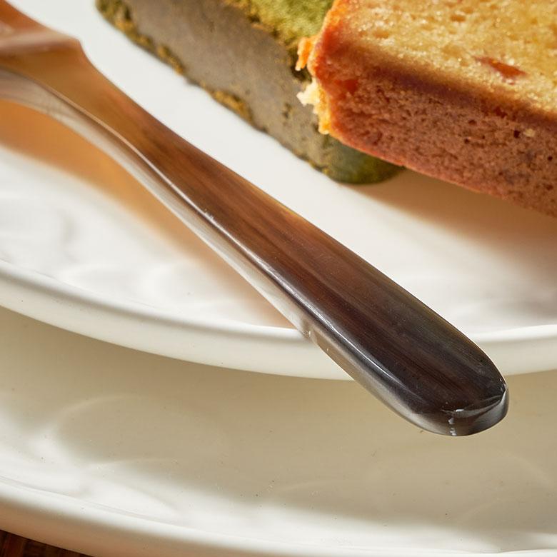 キャトルホーンで出来たデザートフォーク アジア工房 VN50367 | ブランド登録なし | 09