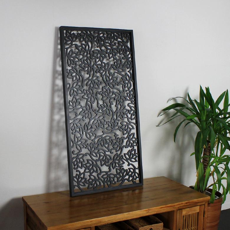 アートパネル レリーフ 壁掛け 木製 50×100cm リゾート 壁飾り 木彫り 彫刻 モダン アジアン雑貨 バリ雑貨 アジア工房 vn50529 | ブランド登録なし | 13