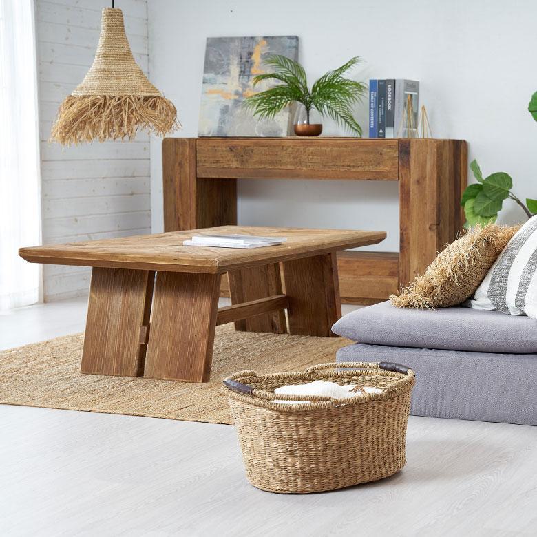 かご バスケット 収納 ハンドル付き おしゃれ 安い 脱衣所 スリッパスタンド 衣類入れ ピクニック レジャー オーバル型 アジア工房 vn50563 | ELEMENTS（インテリア） | 06