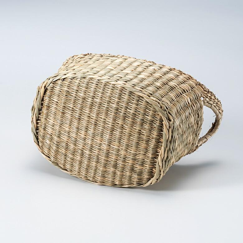 バスケット かご 収納 持ち手付き 取っ手付き 小物入れ 収納BOX キッチン小物 ナチュラル シーグラス Sサイズ vn50578 | ELEMENTS（インテリア） | 18