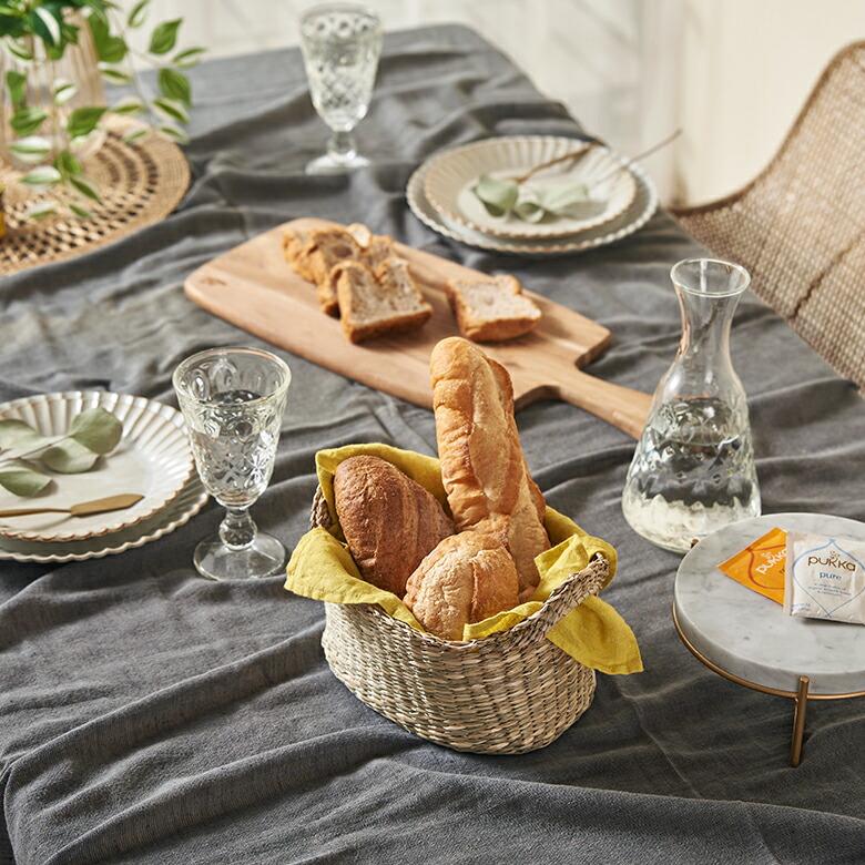 バスケット かご 収納 持ち手付き 取っ手付き 小物入れ 収納BOX キッチン小物 ナチュラル シーグラス Sサイズ vn50578 | ELEMENTS（インテリア） | 05