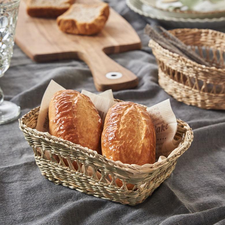 ミニバスケット かご 収納 バスケット 小さい かわいい おしゃれ コンパクト 小物入れ 収納ケース シーグラス ナチュラル アジア工房 vn5057 | ELEMENTS（インテリア） | 07