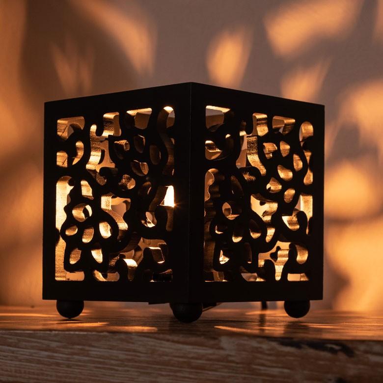 卓上ランプ アジアン 彫刻 アートパネル  シンプル モダン アジアン雑貨 照明器具 間接照明 和 おしゃれ vn50730 | ブランド登録なし | 12