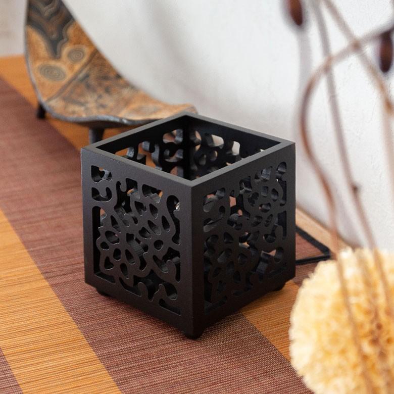 卓上ランプ アジアン 彫刻 アートパネル  シンプル モダン アジアン雑貨 照明器具 間接照明 和 おしゃれ vn50730 | ブランド登録なし | 13