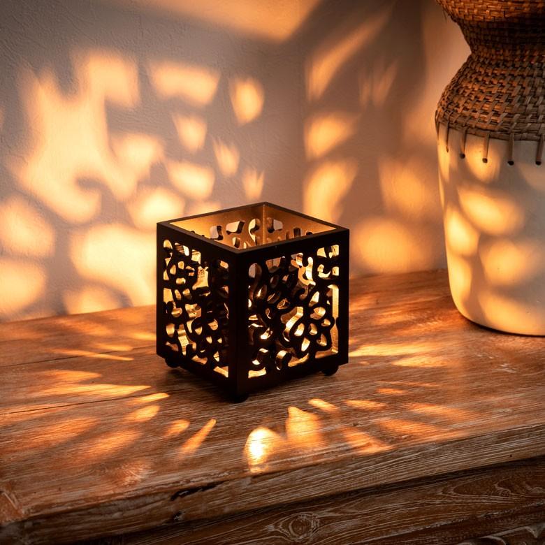 卓上ランプ アジアン 彫刻 アートパネル  シンプル モダン アジアン雑貨 照明器具 間接照明 和 おしゃれ vn50730 | ブランド登録なし | 14